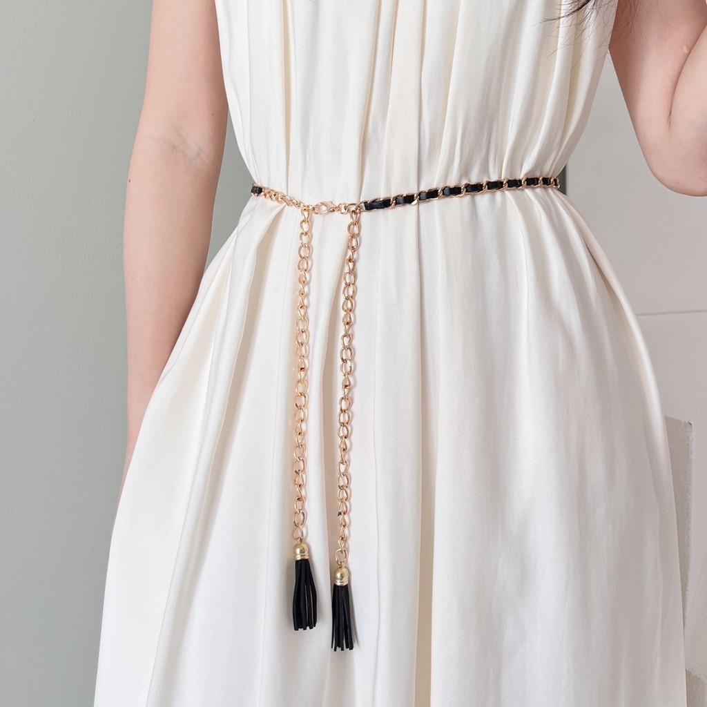 And Decorative Versatile Tassel Waist Belt For Womens Summer 2024 Wardrobe