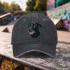 Labrador Dog Print Washed Baseball Cap Unisex Duckbill Hat Casual Outdoor Sports Daily Wear