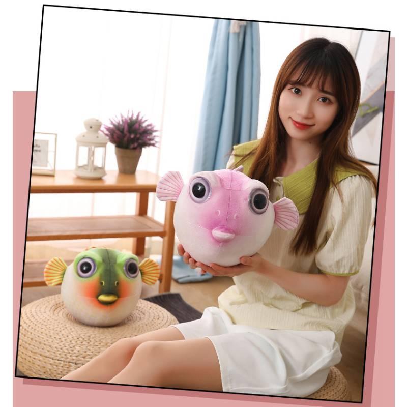 Cute Dolphin Plush Toy For Kids Funny Stuffed Animal Soft And Huggable Available In Green And Pink 26cm/0.13kg