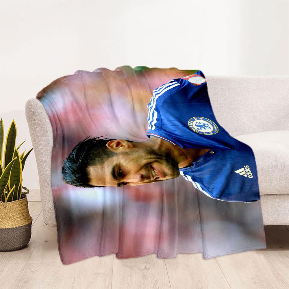 Chelsea Fc Player Action Blanket Warmthful Decor Suitable for Sofa Chair Seaside for All Seasons Stylish Decor