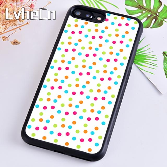 Polka dots Colorful Phone Case For iPhone 17 Air 14 15 16 16e 13 12 Max Cover For Apple 11 Pro Max Plus plus