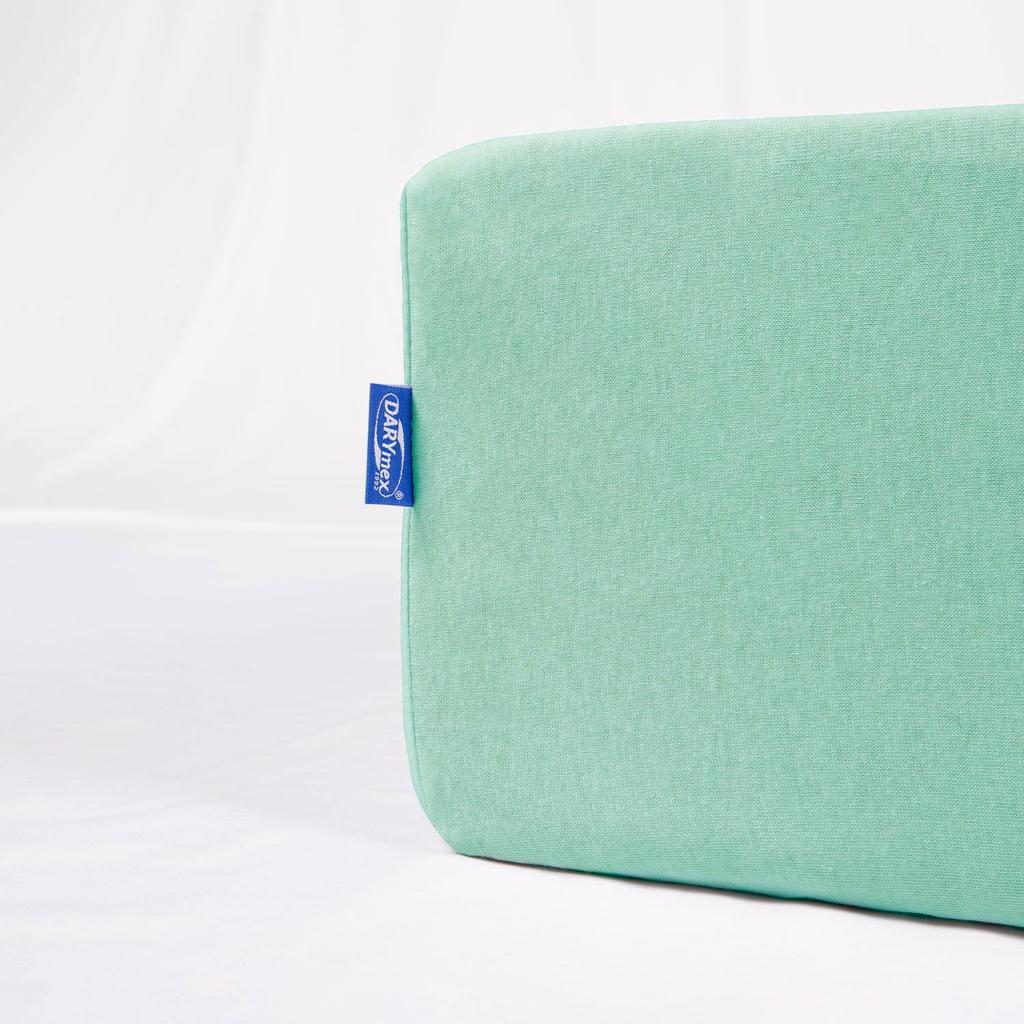 Fitted sheet 80x160 elastic JERSEY 100% COTTON sea green