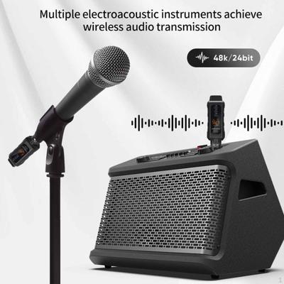 System for Guitar with XLR Receiver And Transmitter