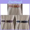 Genuine Leather Womens Belt With Alloy Buckle For Casual Denim Jeans