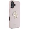 Etui Guess Grained Big 4G Logo Small     Classic Logo Do Iphone 16 Różowy