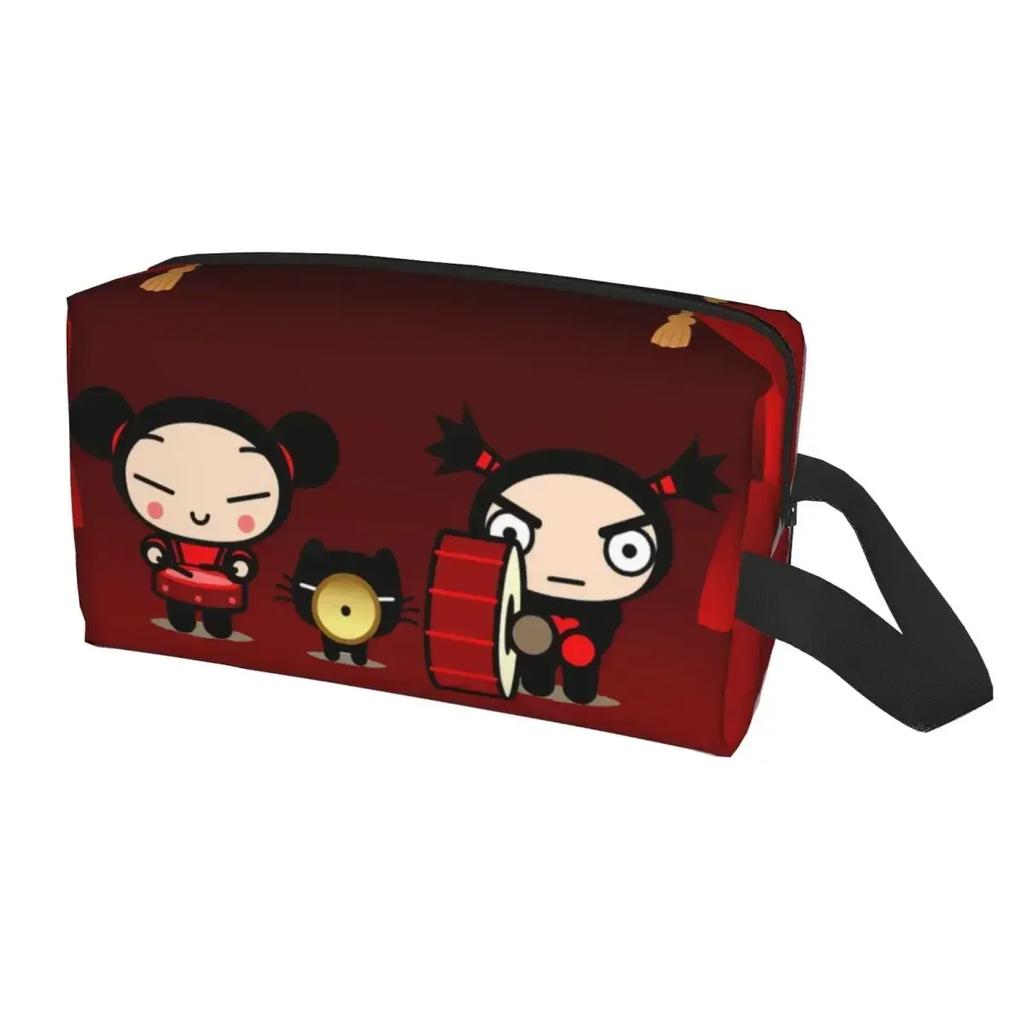 Pucca Kulturtasche Damen Make-up Kosmetik Organizer Damen Beauty Aufbewahrung Dopp Kit Etui
