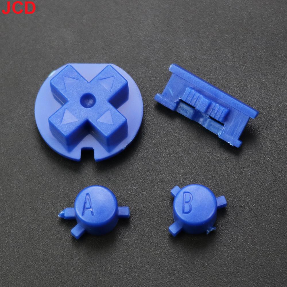 JCD 1 Set Suitable For Game boy color Button Shell For GBC Color Buttons GBC Game replacement Button Kit DIY Color