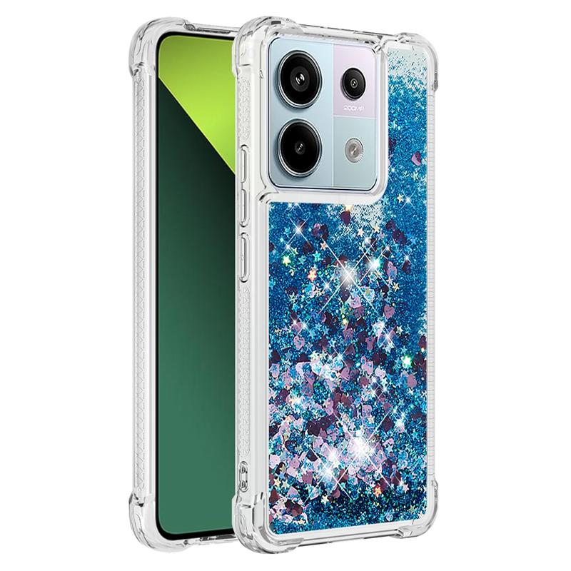 Für Xiaomi Redmi Note 13 5G Hülle Glitzer Dynamische Flüssig-Hülle für Für Funda Xiaomi Redmi Note 13 Pro 5G 13Pro Plus Handyhülle