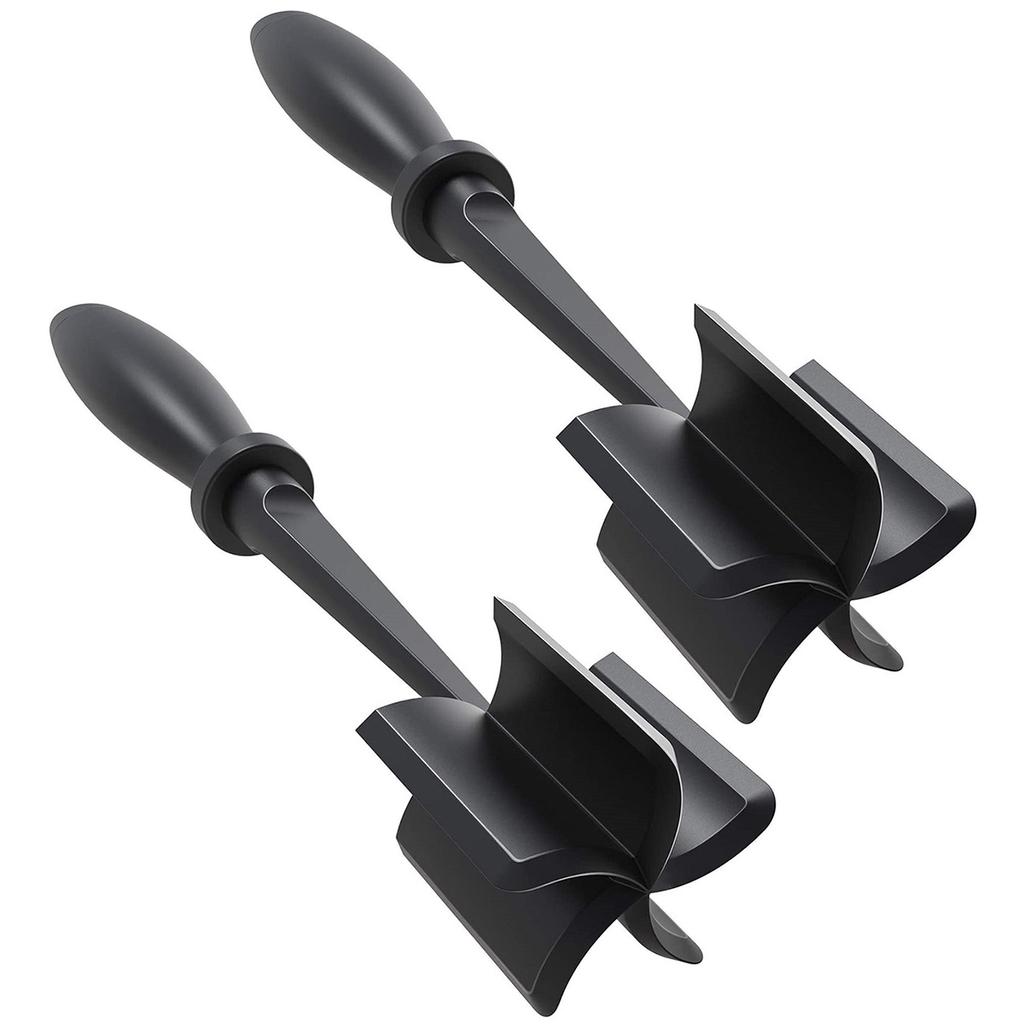 Non Stick Meat Chopper with Handle Meat Masher Heat Resistant Multifunctional Hamburger Chopper Beef Masher for Home Nice Use Kitchen