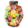 Funny Colorful Candy 3D Printed Fudge Men's Hoodie Personality Pullovers Fashion Long Sleeves Women Hoodie Street Sweatshirt