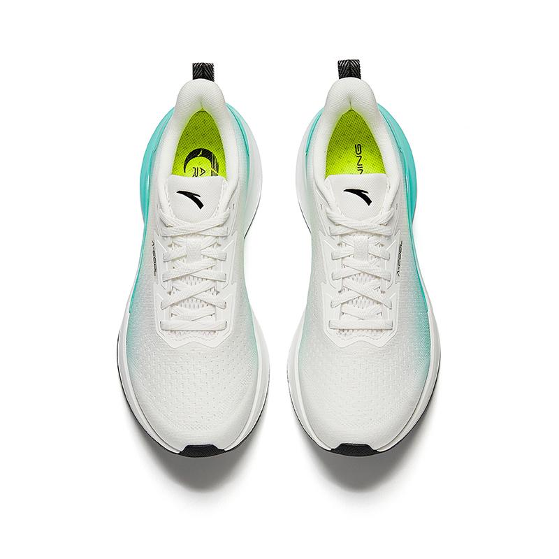 Anta Men Chuang 25 Pro Professional Cushioned Running Shoes Off White Mint Green 112525542-3