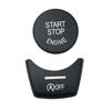Auto Start Stop Motor Knopf Elektronische Handbremse P Schalter Abdeckung Zierleiste Aufkleber Für BMW F10 F07 F25 F11 F15 F16 X3 X4 X5 X6