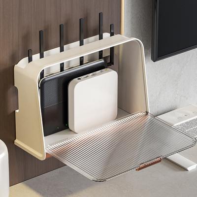 Router Storage Box Large Capacity Stackable Save Space