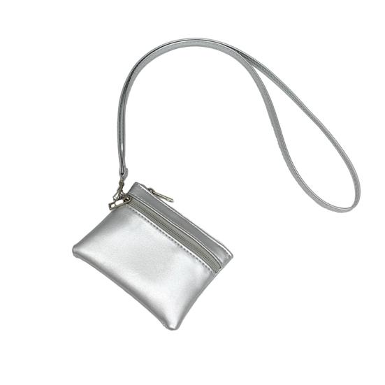 Necklace Coin Wallet Neck Hanging Coin Purse with Removable Lanyard Zipper Closure Card Holder for Men And Women Daily Use Travel