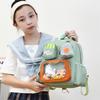 Children's kindergarten schoolbag cartoon new cute backpack baby going out backpack large, medium and small class backpack