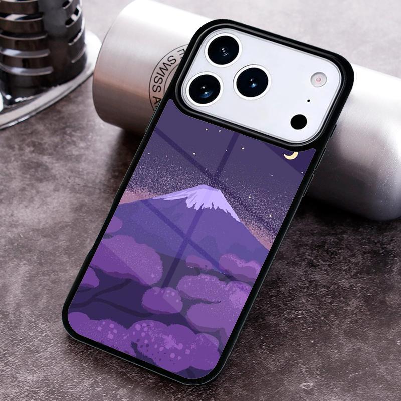 Japanese art Mount Fuji Phone Case for iPhone 17 16 15 Pro Max Air 14 13 12 11 Plus Shockproof Cover