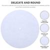 Wool Felt Slipmat for Vinyls Records Players, 12inch AntiStatic Turntables Mats with Enhances Bass and Noise Reductions