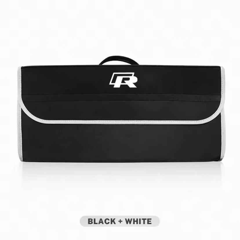 Car Trunk Organizer Box Large Capacity Folding Storage Bag For VW Tiguan Golf Polo GTI GTD CC Touran Beetle Arteon Jetta Hub Cap