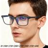 Unisex Ultraleichte Lesebrille, Blaulichtfilter, High-Definition Lesebrille, Bequeme Vollrandbrille