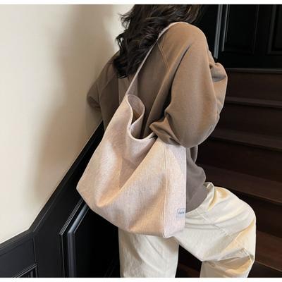 Sac en jean pour femme nouveau tendance décontracté grande capacité bandoulière sous le bras mode sac fourre-tout portable