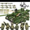 Compatible Military SWAT Armored Car Building Blocks - Educational Assembly Toy for Boys