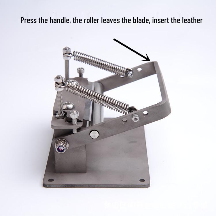 Leathercraft DIY Vegetable Tanned Leather Skiving Machine and Shovel Edge Tool