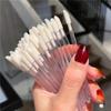 50 Disposable Lip Brushes for Lipstick, Lip Balm, and Glaze - Portable Makeup Brushes for Beginners