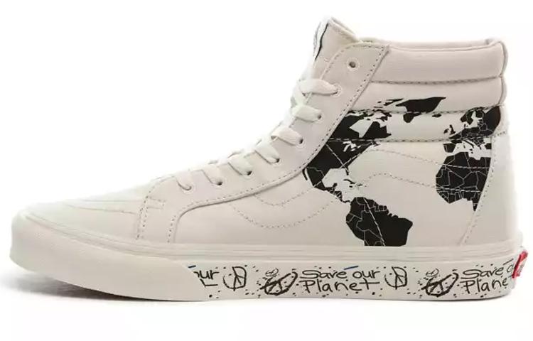 Vans Save Our Planet x Sk8-Hi Reissue White Black 34.5