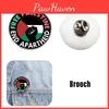 Broche Pin Palestine Libre Décorative et Robuste en Alliage Métallique Accessoire
