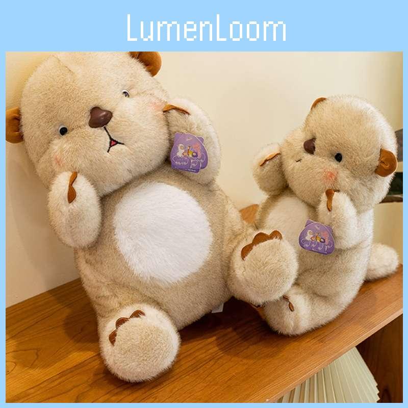 Cute Otter Baby Plush Toy For Girls Bed Companion Stuffed Doll Wholesale Factory