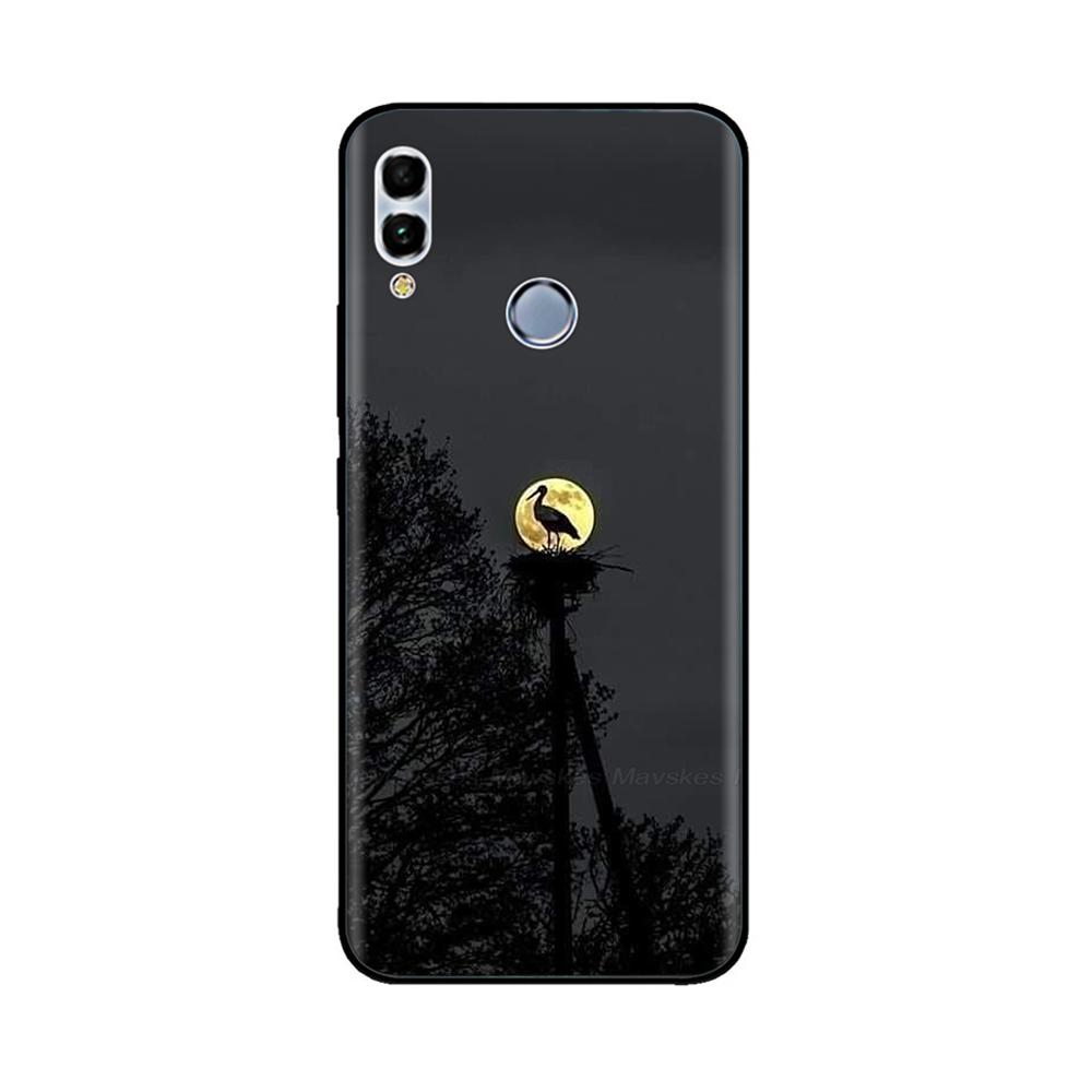 For Huawei P Smart 2019 Case Phone Cases Funny Camera Protection Soft Silicone Back Cover For Huawei P Smart 2019 Shell Fundas
