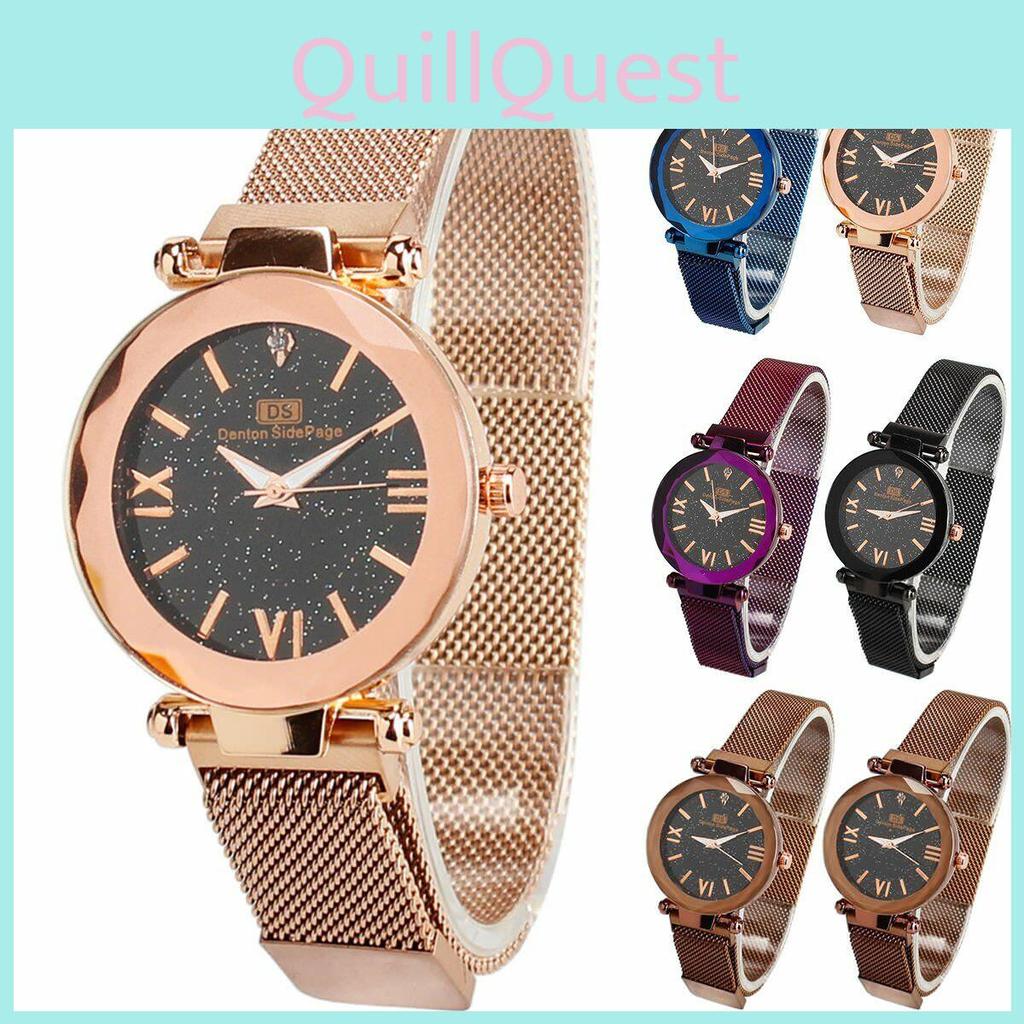 Premium Starry Sky Watch With Waterproof Design And Magnet Strap Buckle For All Occasions