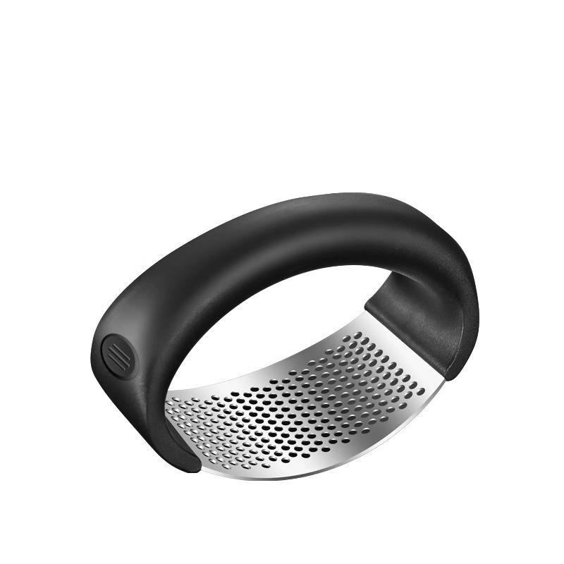 New Arrival: Set of 3 Stainless Steel Garlic Presses - Multifunctional Garlic Masher & Creative Garlic Grater.