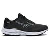 Mizuno Comfortable Shock Absorbing Durable Low Top Running Shoes Unisex Sneakers Black White J1GC244422