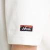 NANGA ECO HYBRID BOX LOGO KIDS TEE Short Sleeve Size 110 NW2411-1S700-A White, Boys' T-Shirt,