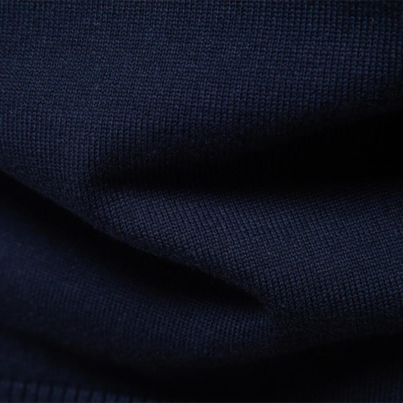 Polo Ralph Lauren 2025 Autumn/Winter Embroidery New Half Zipper Men's Stand Up Collar Cotton Sweater Business Casual Knitted Sweater