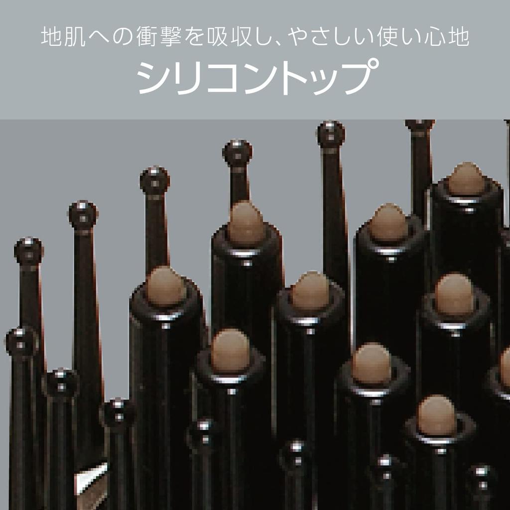 Kozumi Iron Brush, Ion Balance, Salon Sense 300, International Compatible, White, KHR-6910/W