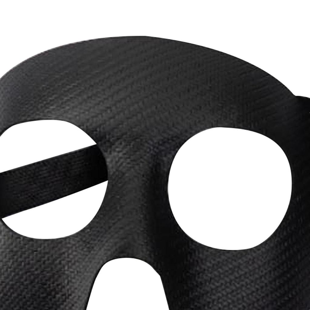 Nose Guard for Sports, Black Basketball Face Mask, Adjustable Elastic Strap Protector