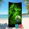 Beach Towel with Borussia Monchengladbach logo Pattern - soft,absorbent,machine washable Lightweight&Modern,swimming,Travel Essentials