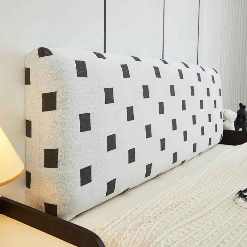 All-inclusive Elastische Bettkopfabdeckungen Staubdichte Kopfteil-Schonbezüge Strukturmuster Universelle Nachttisch-Abdeckung für Schlafzimmer