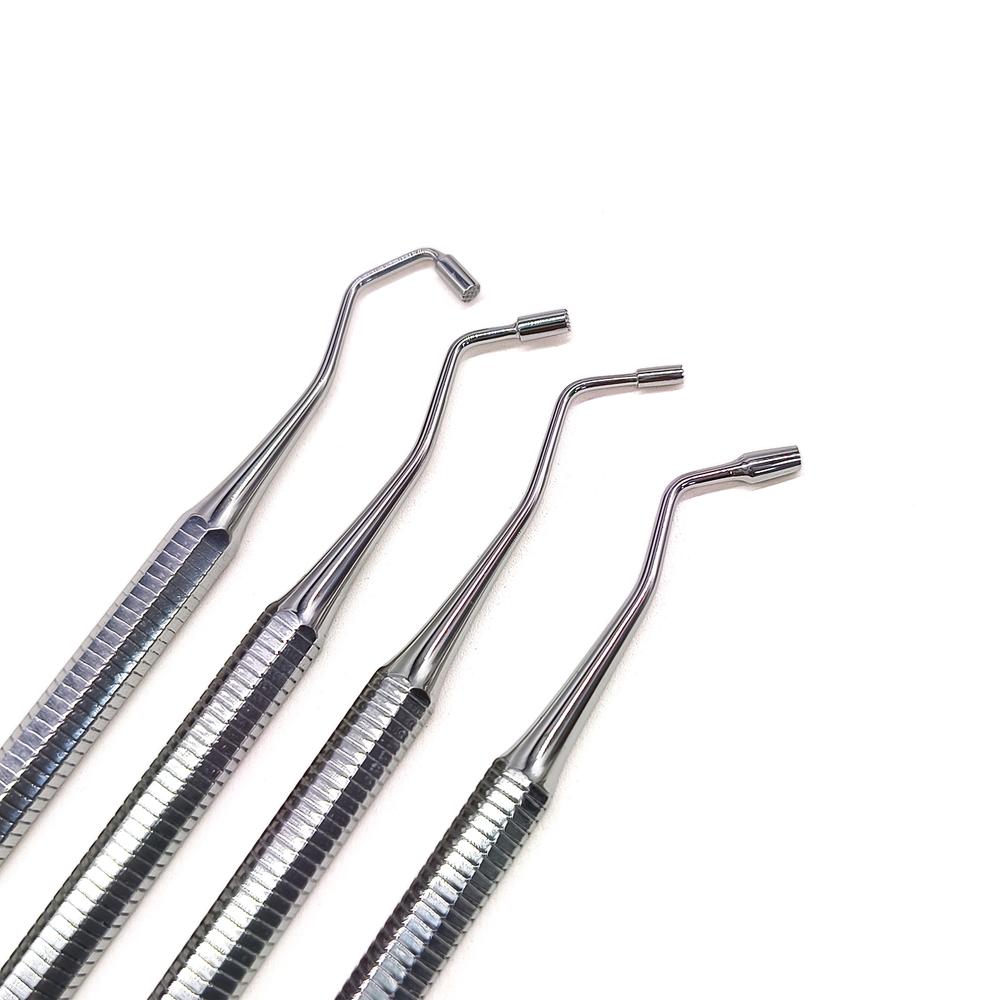 Dental Silver Amalgam Filler Instrument Bone Powder Filling Delivery Device Dental Implant Extraction Tool Burnisher Plugger