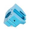 3D Printer All Metal Mount M3 Thread Hole Aluminum Alloy Extrusion Head Hotend Fixed Block for V5