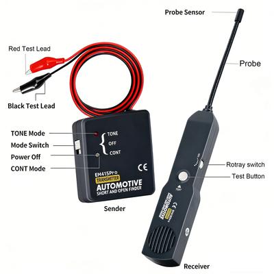 Car Short Open Finder Short Circuit Detector Automotive Repair Tool Detector Track Cables Circuit Test Wire Diagnostic Tools