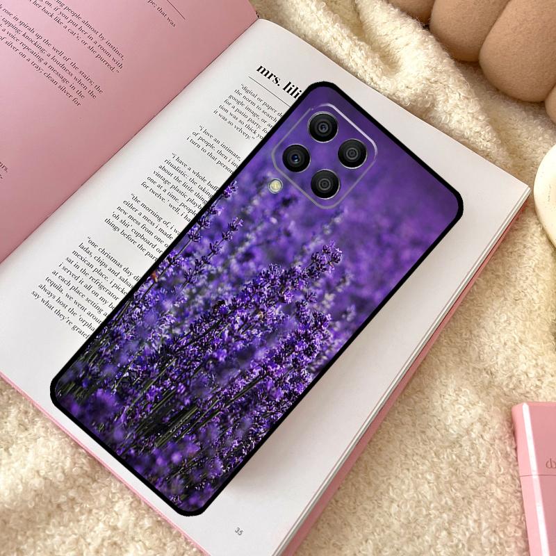 

Чехол с фиолетовыми цветами лаванды для Samsung Galaxy M32 M52 M15 M11 M12 M13 M14 M06 M16 M36 M56 M31 M53 M35 M55 M34 M54 Samsung M11