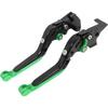 CHIFUN Brake Lever and Clutch Lever Set Replacement for Kawasaki Ninja 400 Ninja 300R 250R Z300 Aluminum Motorcycle Handlebar Lever Foldable Length