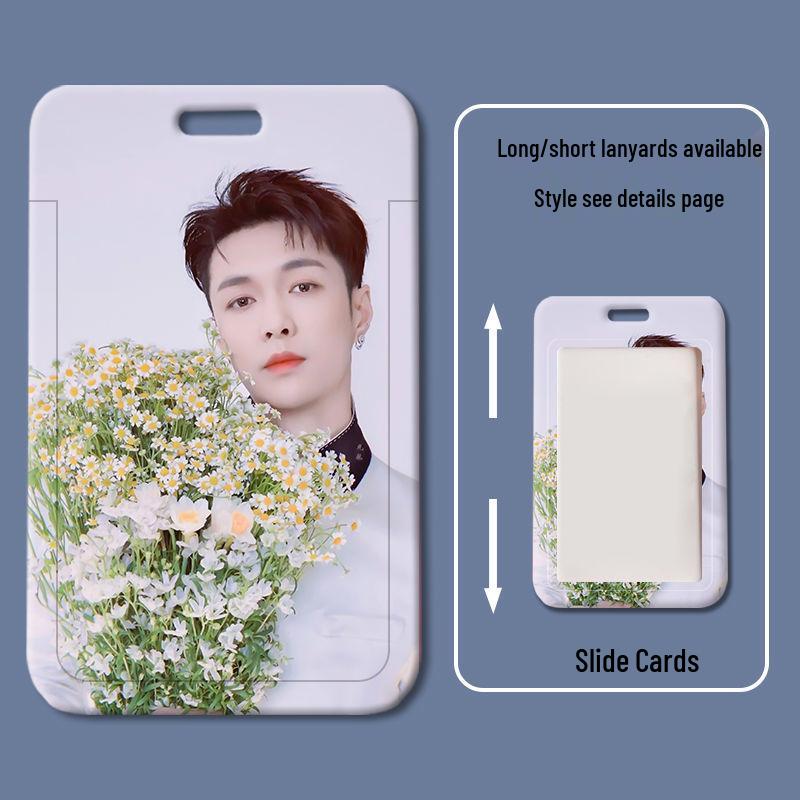 Zhang Yixing Plastic Sliding Cover ID and Access Card Holder for Students and Professionals