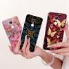 For Redmi 5 Case Cover Transparent Cute Cat Fashion Butterfly Funny Painted Casing MDG1 MDI1