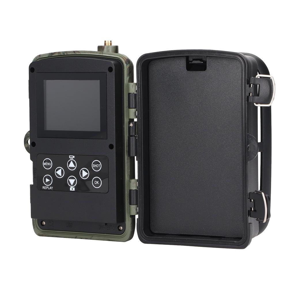 4G Outdoor Infrared Night Vision Hunting Trail Camera 30MP HD Motion Activated Trail Camera for Security Monitoring