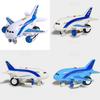 Inertia Aircraft Toy For Kids With Light Sound Effects For Sensory Development