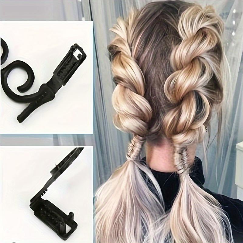 Women's Hair Styling Clip DIY French Style Hair Braiding Tool Roller Bun Maker Hairstyle Braid Tool Twist Plait Hair Braiding Accessories
